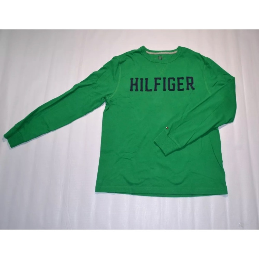 Men's Tommy Hilfiger Sweater Green Blue size Med